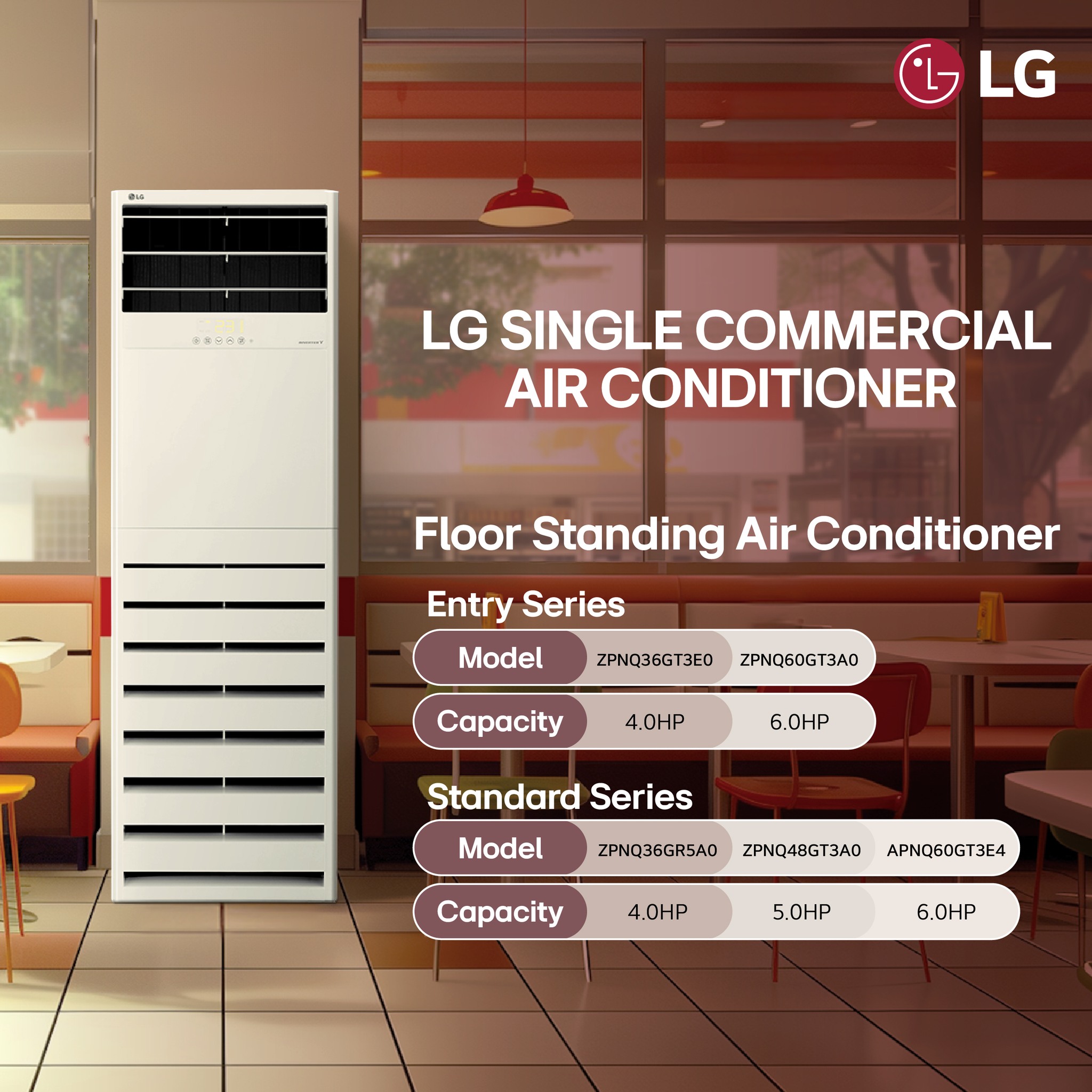 LG Global Facebook ad: Your space. Your comfort.