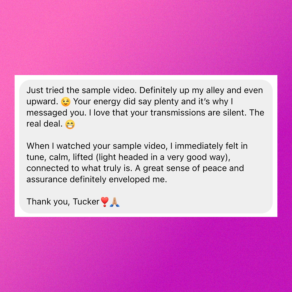 The Ascension Field Facebook ad: Try it free, Divine energy transmission for healing &…