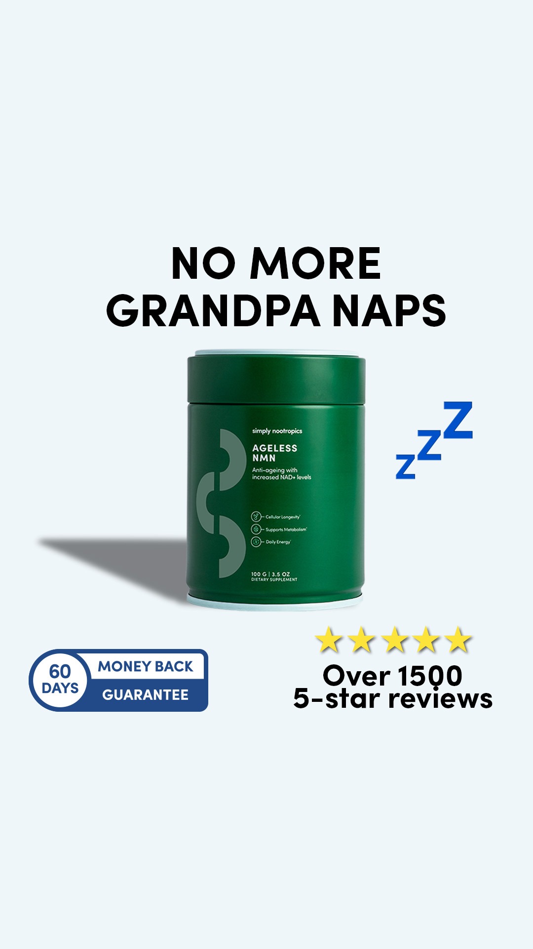 Simply Nootropics Facebook ad