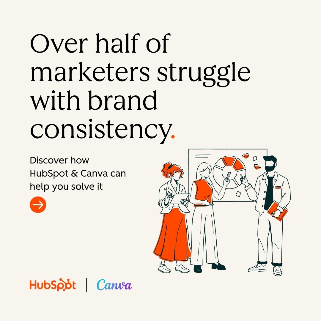 HubSpot Facebook ad