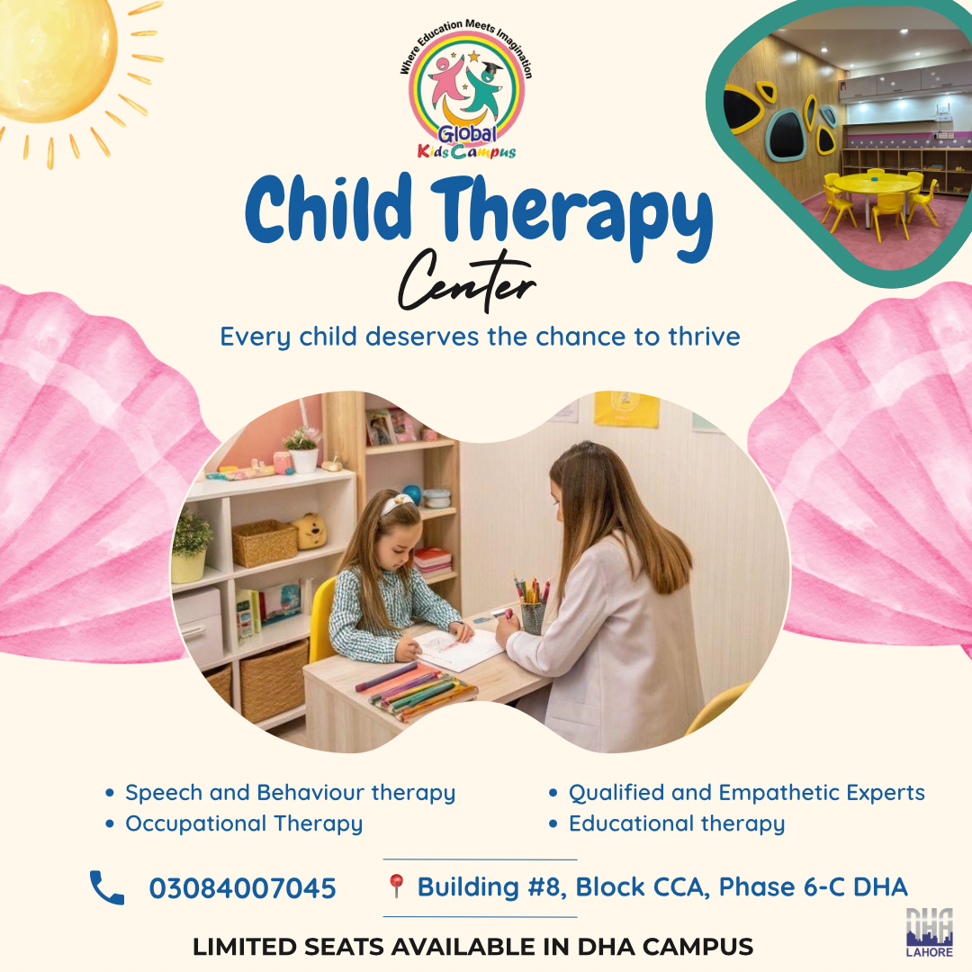 Global Kids Campus Facebook ad: Book a Therapy Consultation Today