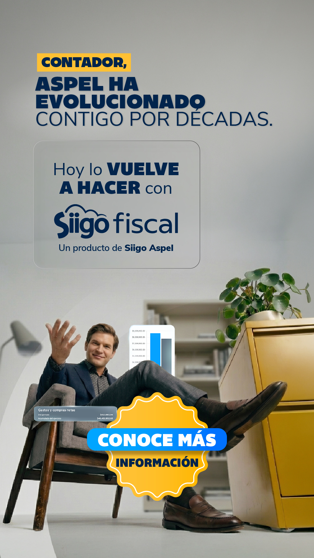 Siigo Aspel Facebook ad: ¿Por qué elegir Siigo Fiscal?