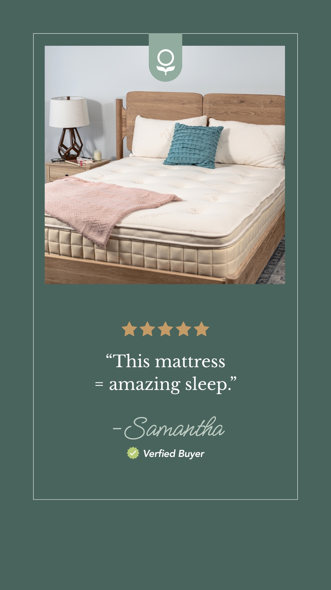 Naturepedic Facebook ad