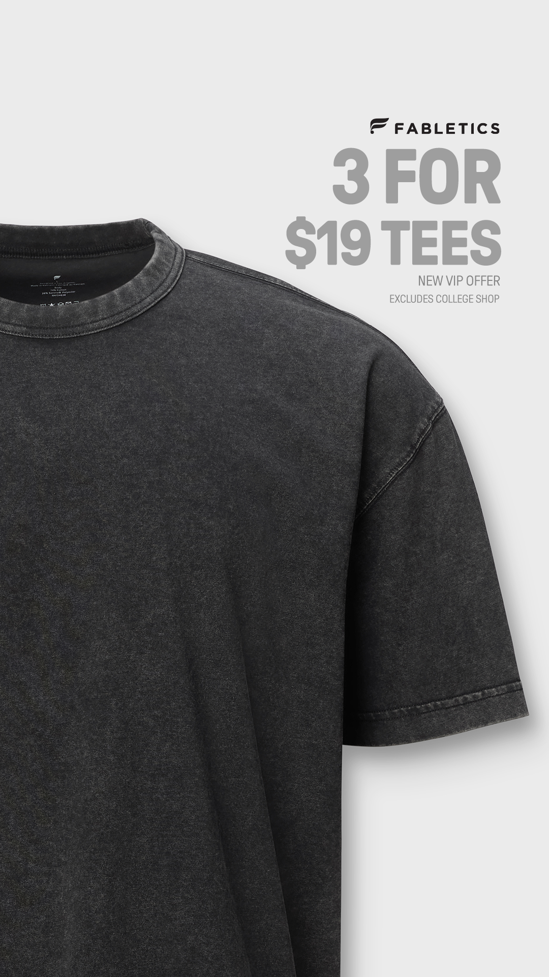 Fabletics Men Facebook ad: Ultra-light, soft to the touch, AND built to…