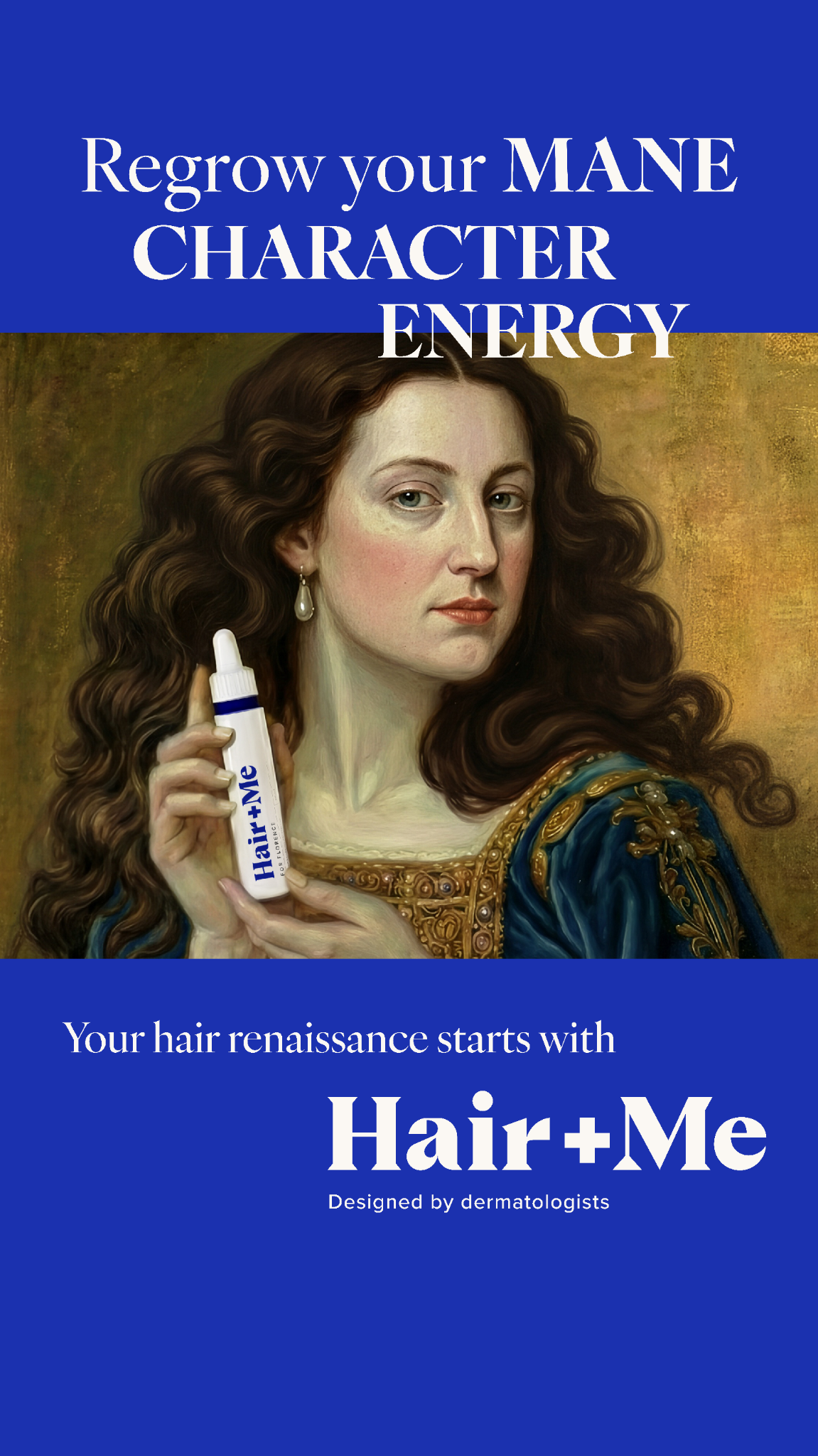 Hair + Me Facebook ad
