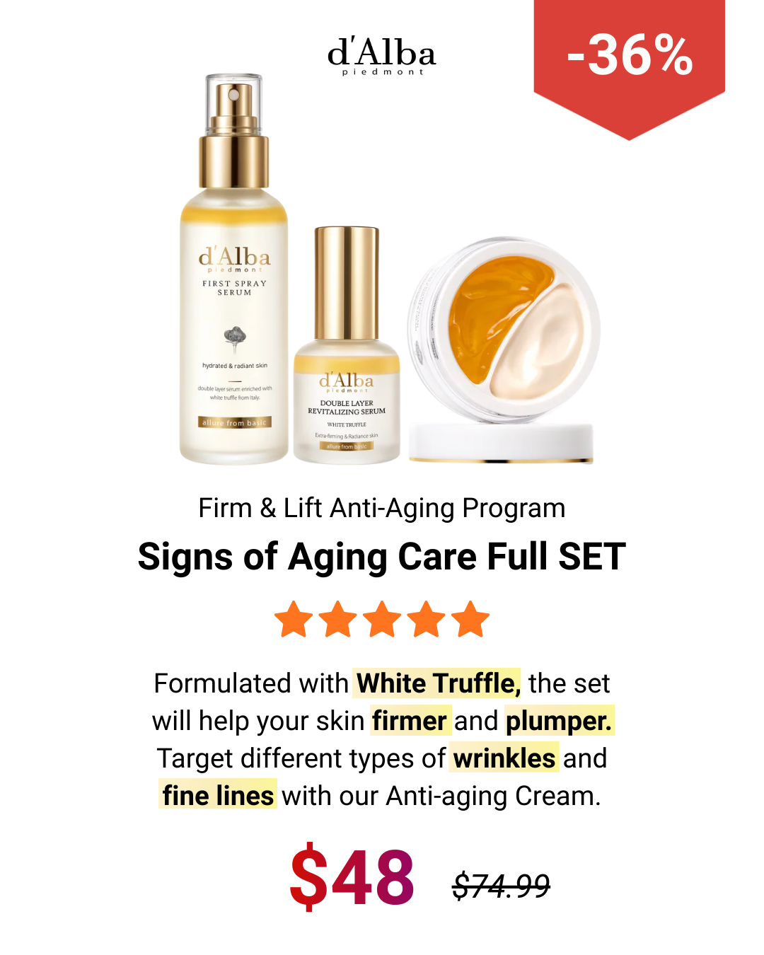 d'Alba Global Facebook ad