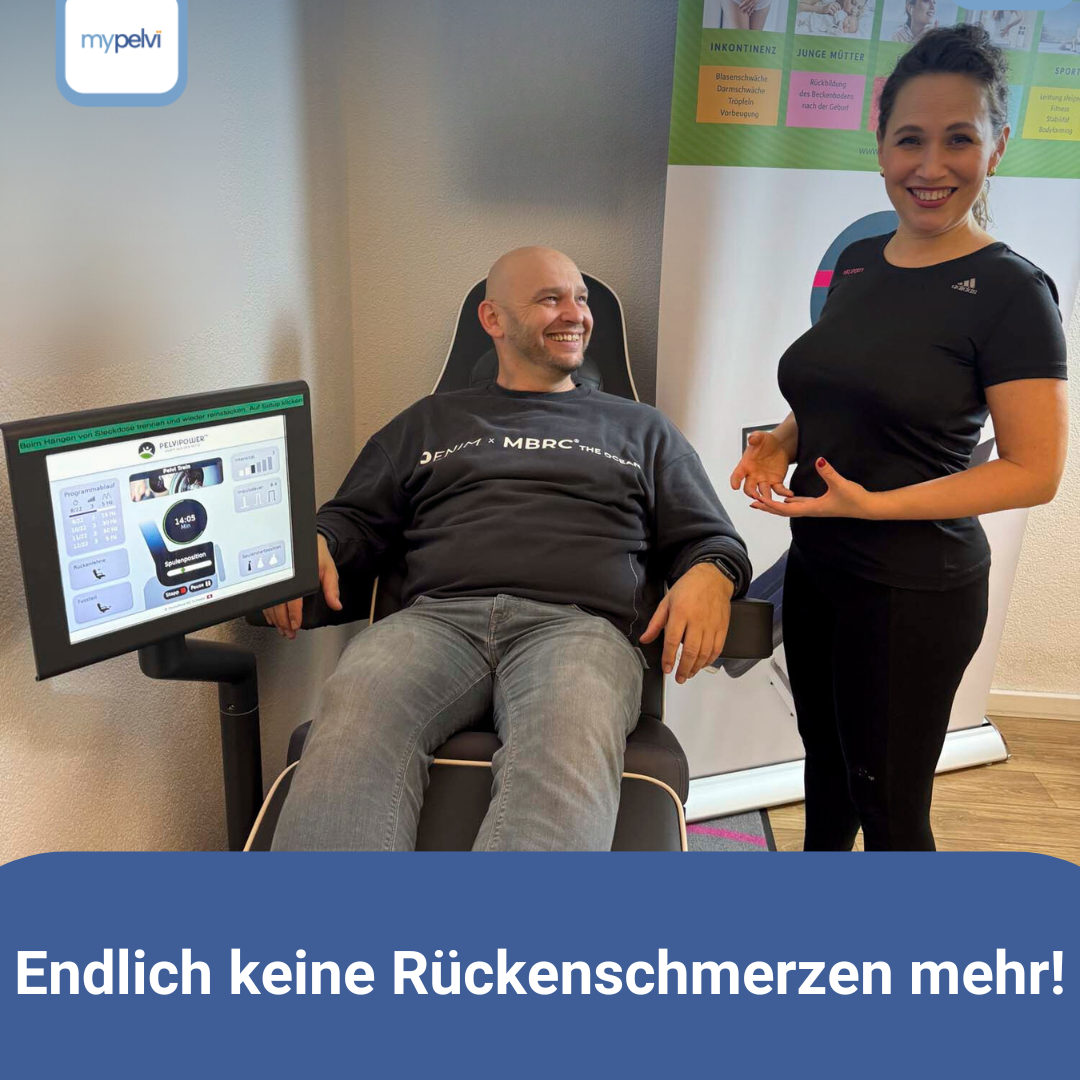 MyPelvi Telfs Facebook ad: Jetzt kostenlose Probebehandlung sichern