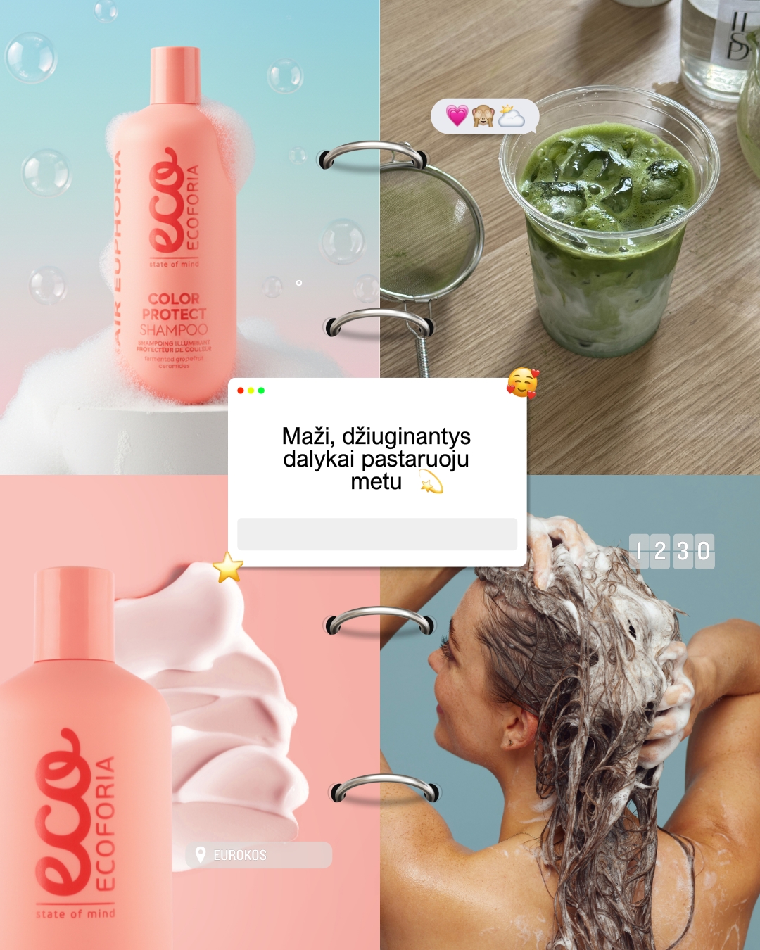 Ecoforia Lietuva Facebook ad: Kosmetika internetu