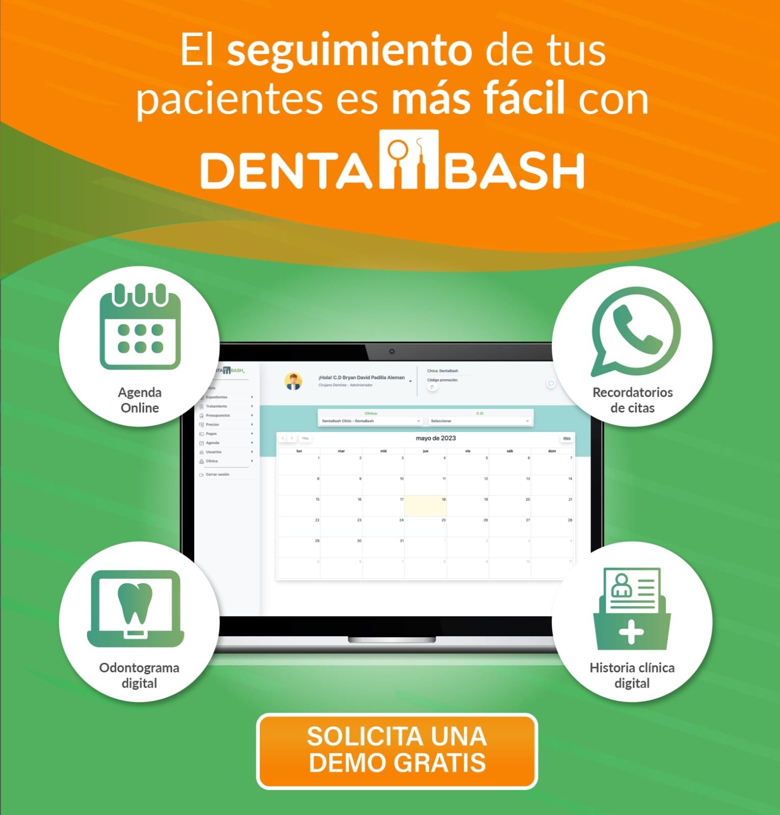 Software Dental DentaBash Facebook ad from Sep 25, 2023
