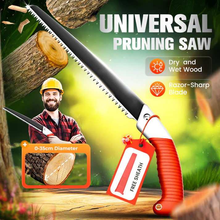 Hlejrug shop Facebook ad: 50% OFF NOW! Lightweight And Sharp Universal Pruning Saw…