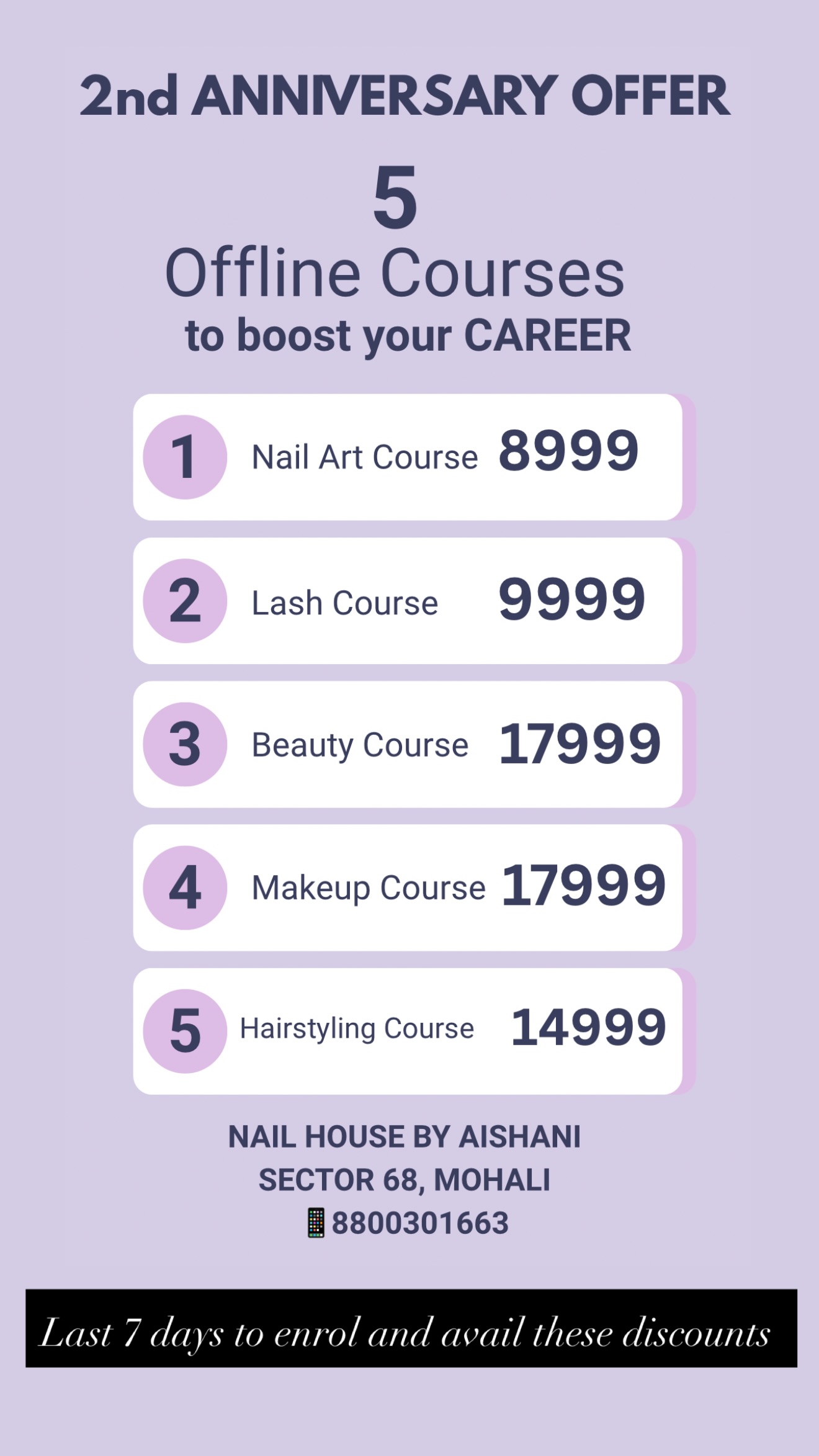 nail_house_byaishani Facebook ad: Last 7 days to enrol and avail these…