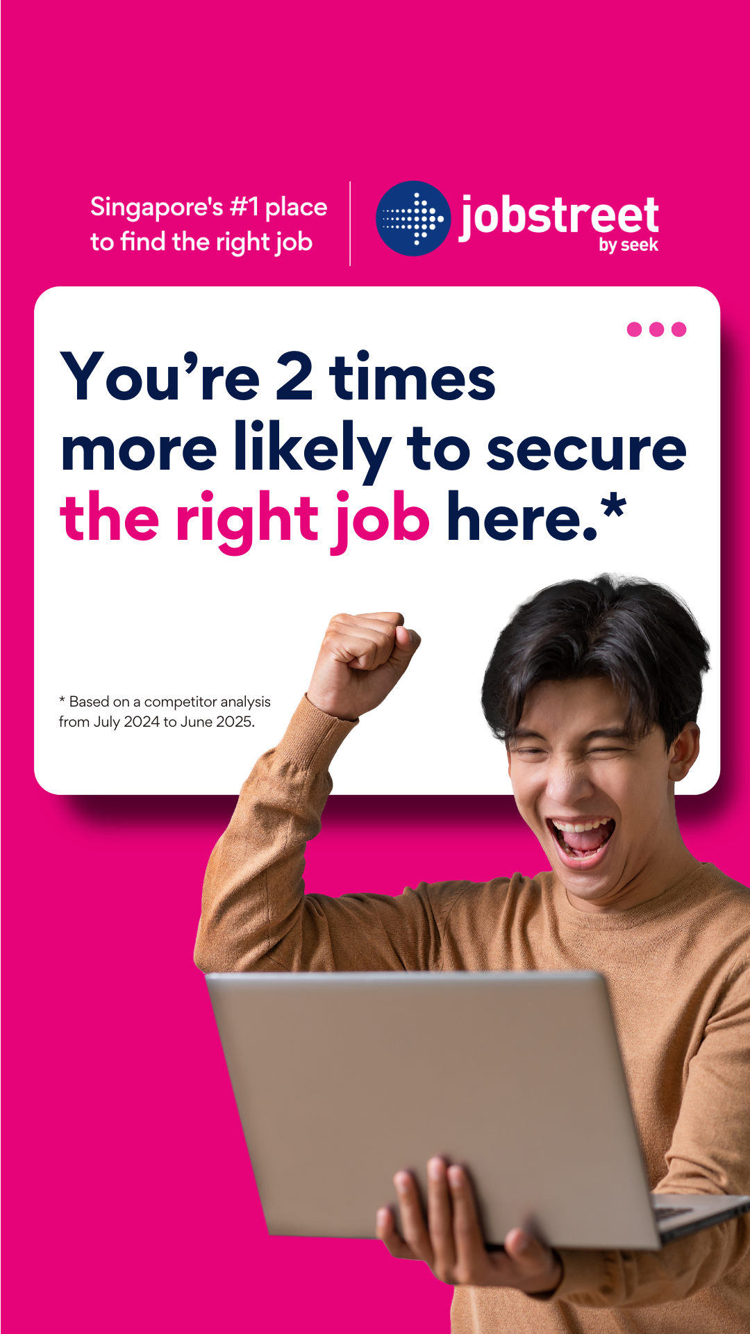 Jobstreet Singapore Facebook ad