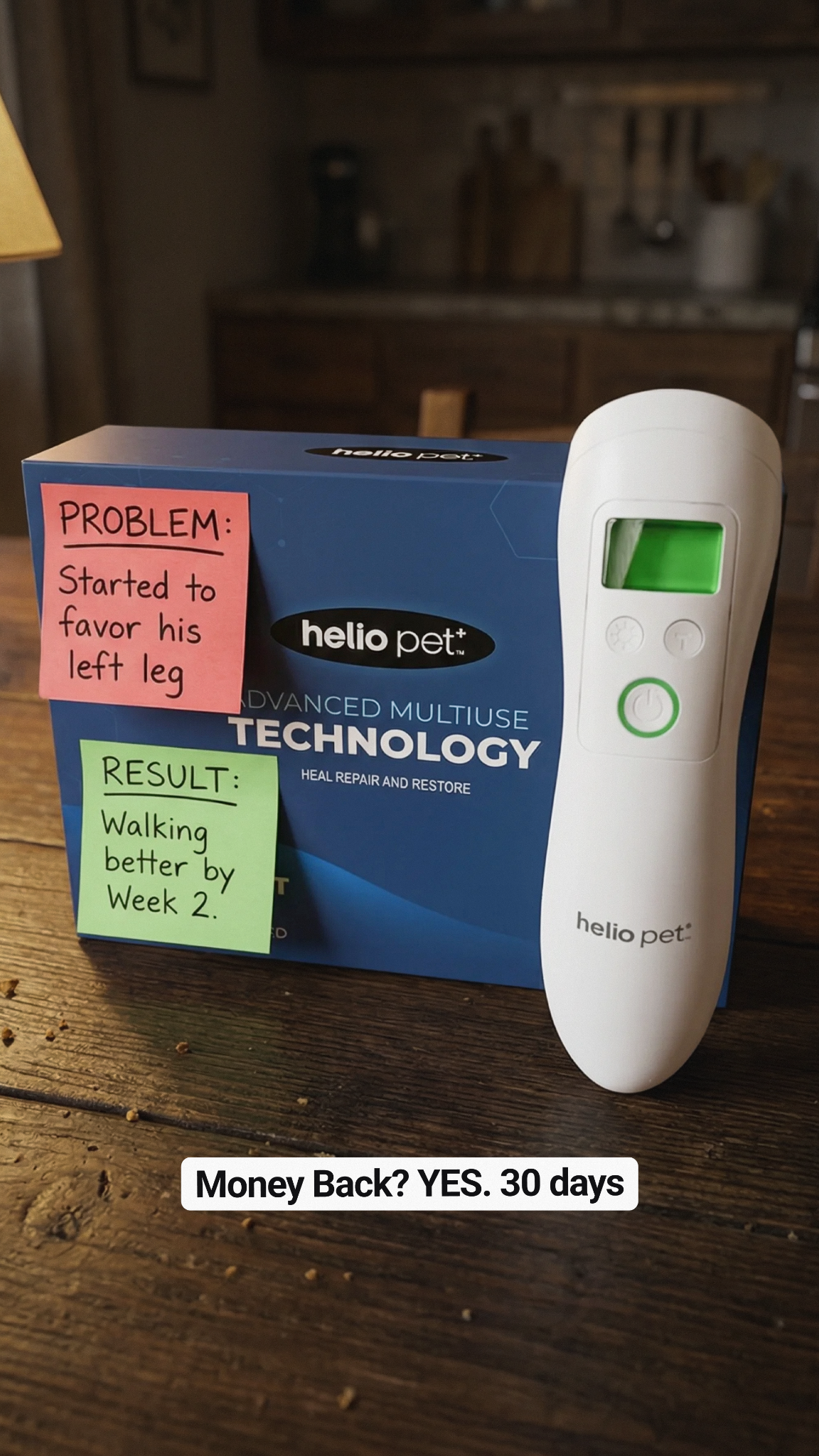 Helio Pet Facebook ad