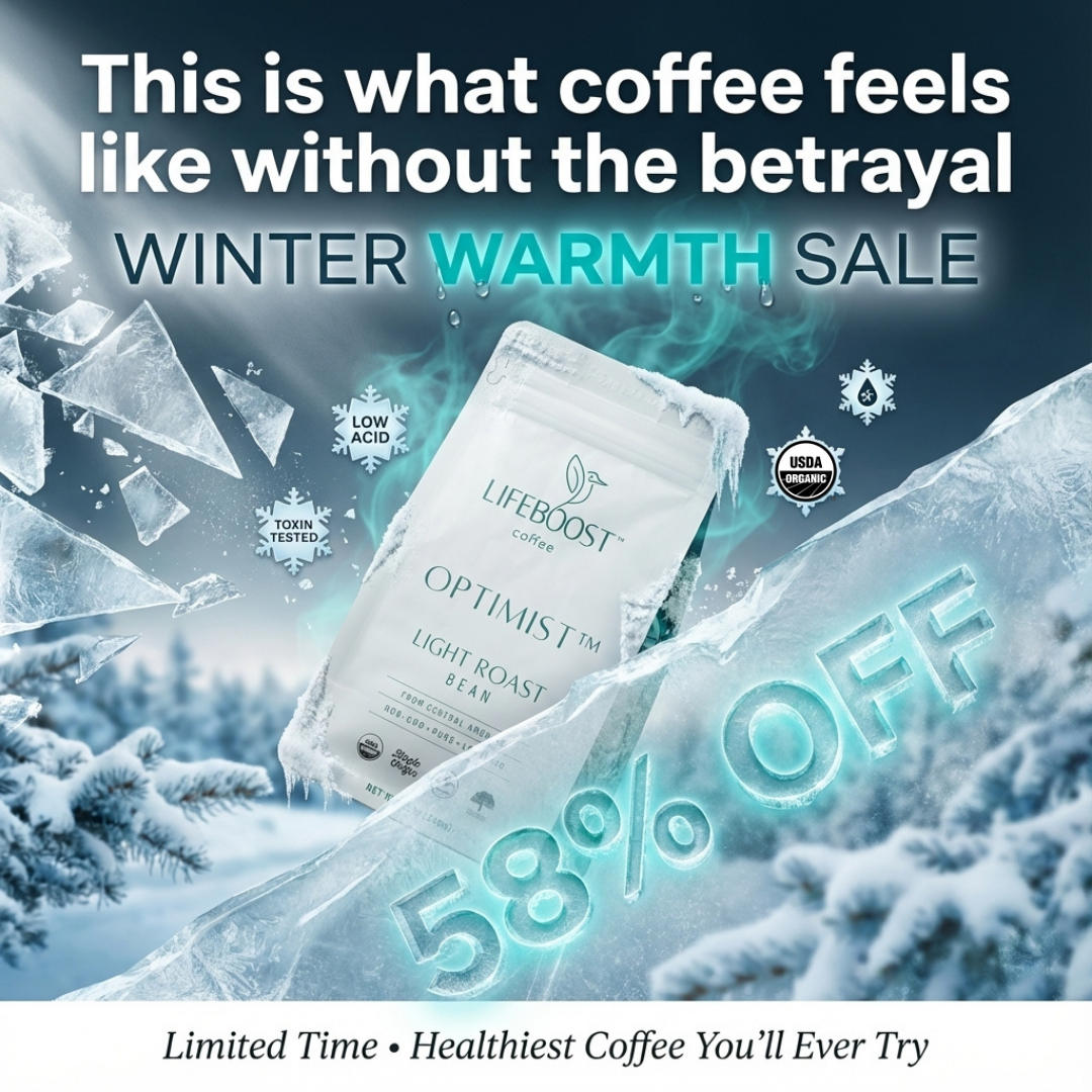 Lifeboost Coffee Facebook ad