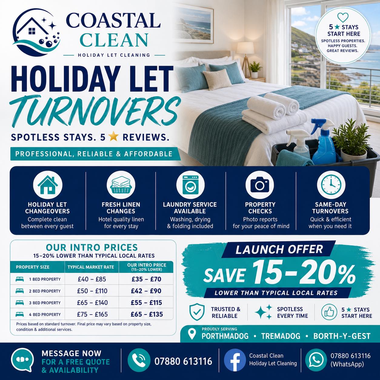 Coastal Clean Facebook ad
