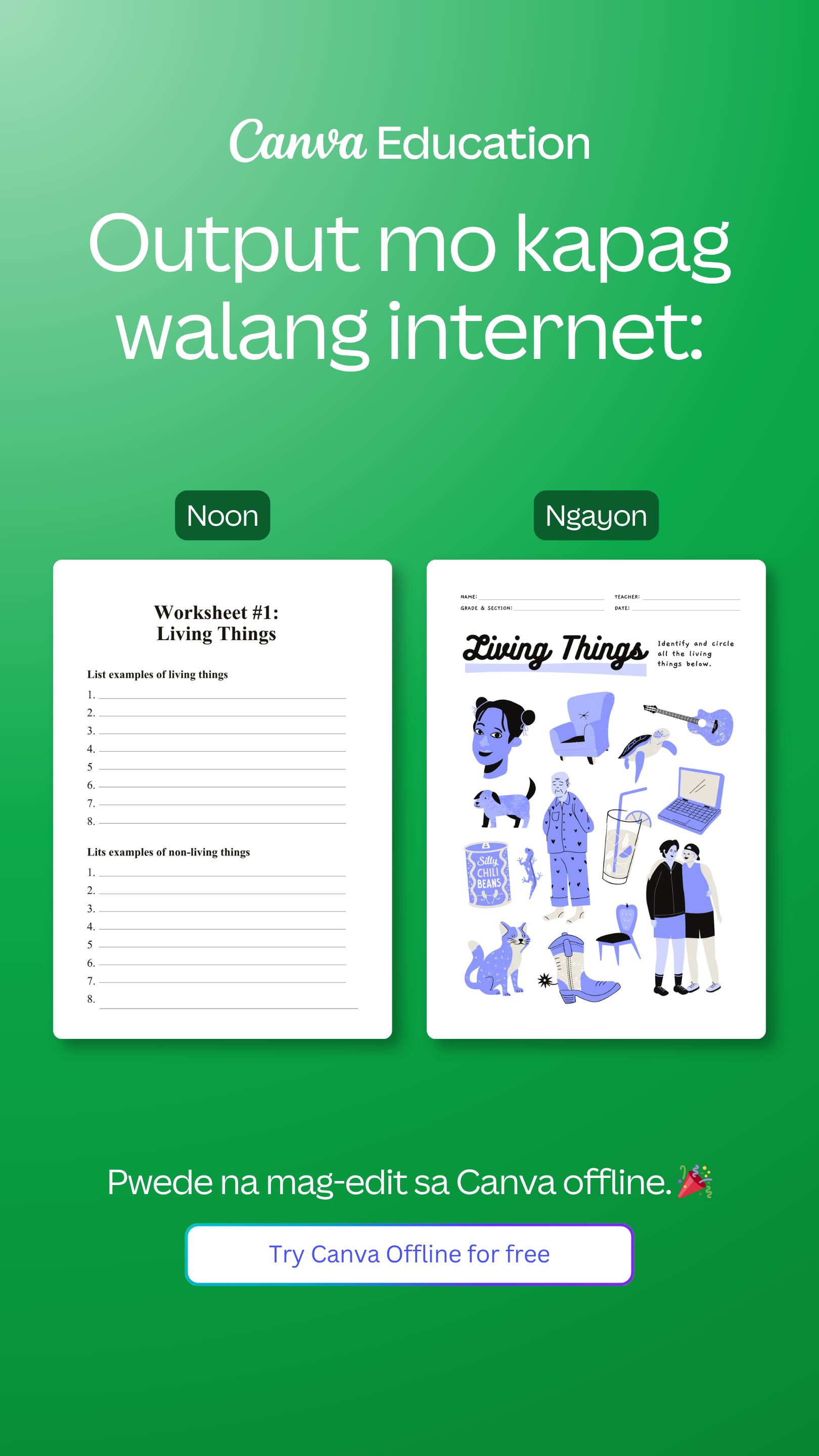 Canva Facebook ad
