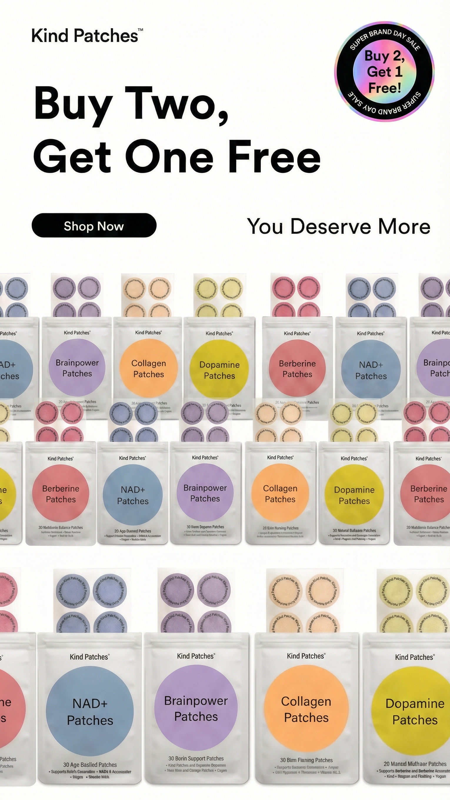 Kind Patches Facebook ad