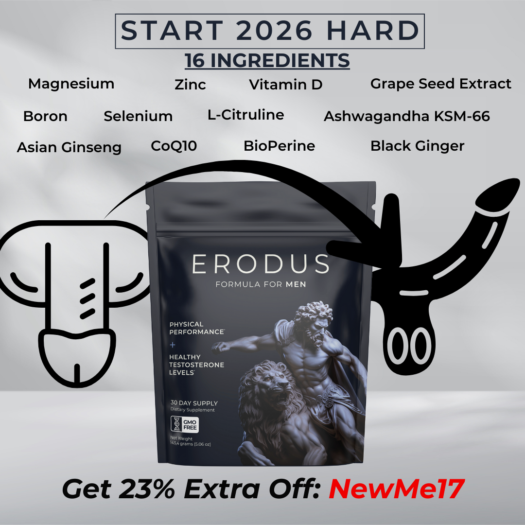 Erodus Formula For Men Facebook ad