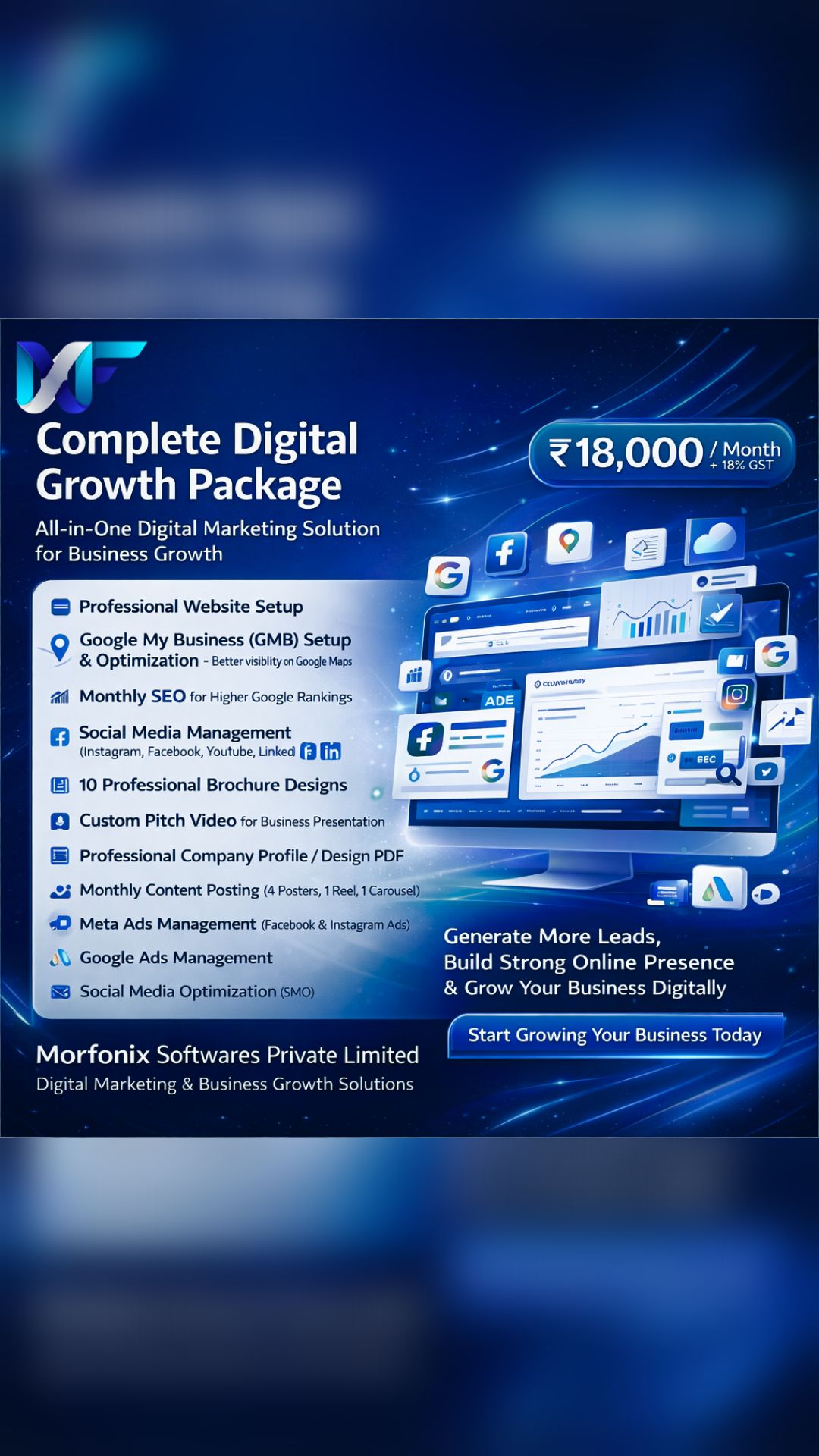 Morfonix Softwares Facebook ad from Jun 10, 2026