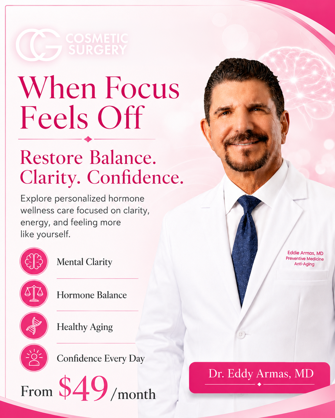 CG Cosmetic Surgery Facebook ad