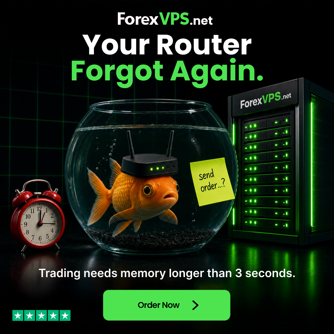 ForexVPS.net Facebook ad: The Ultimate VPS for Traders