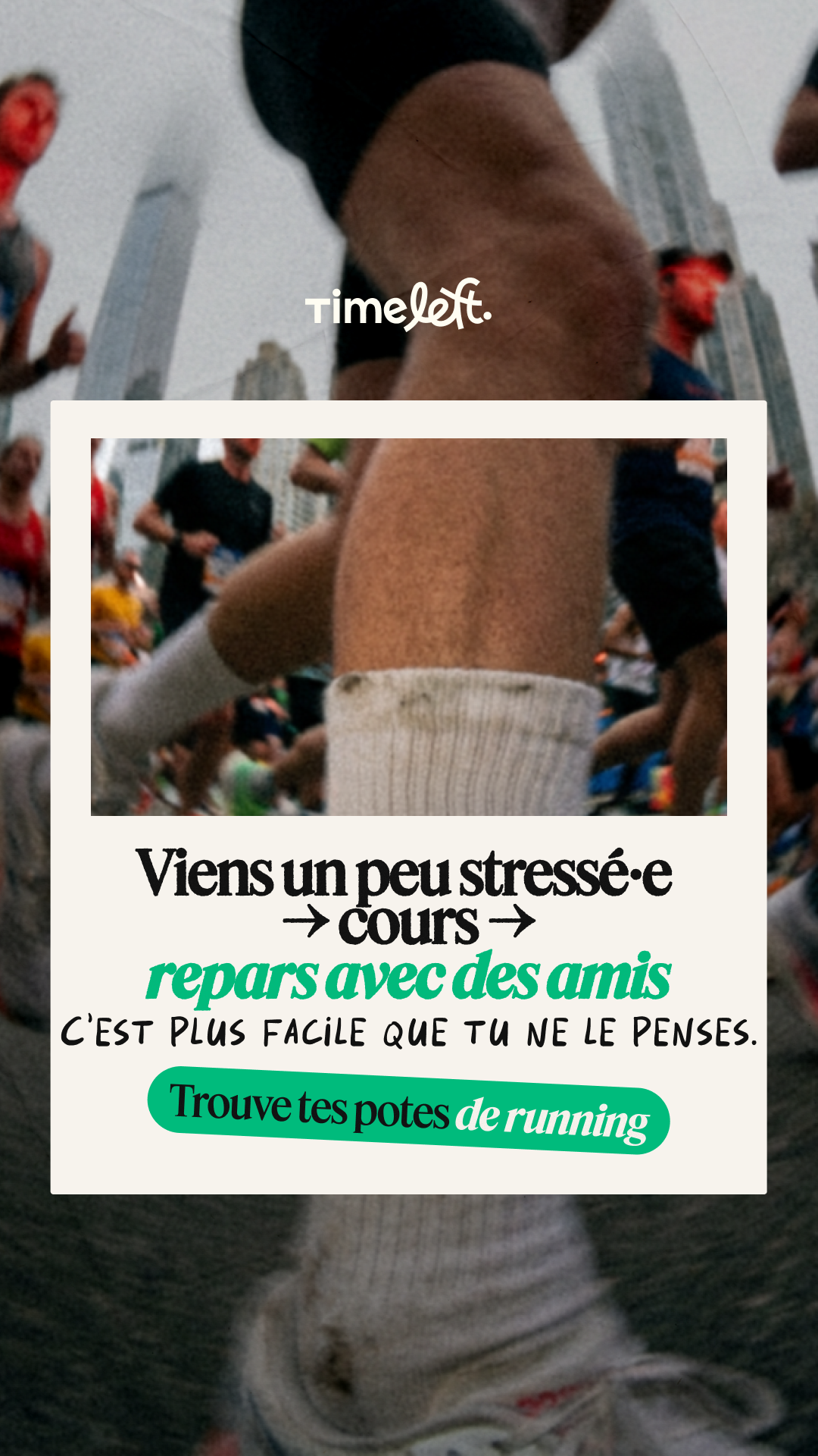 Timeleft Facebook ad