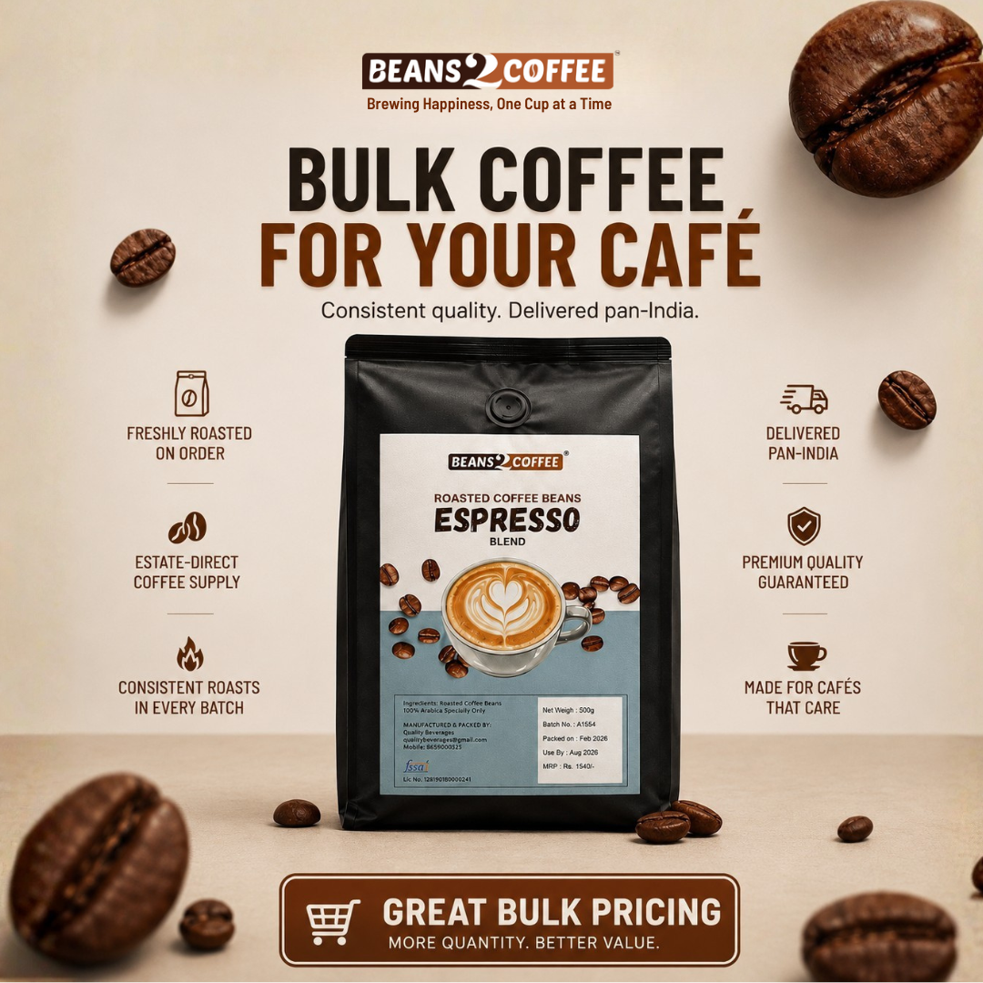 Beans2coffee Facebook ad