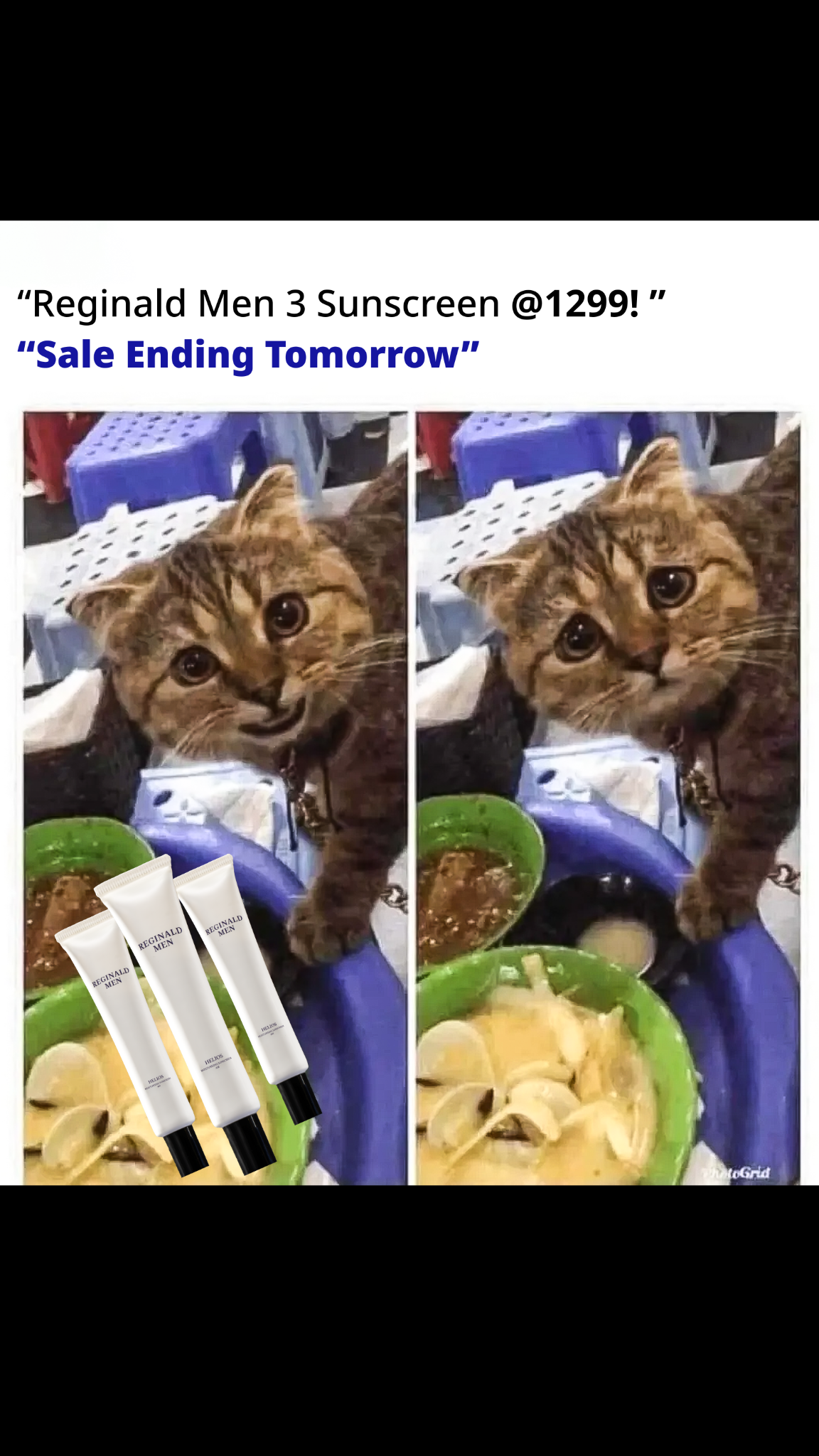 Reginald Men Facebook ad