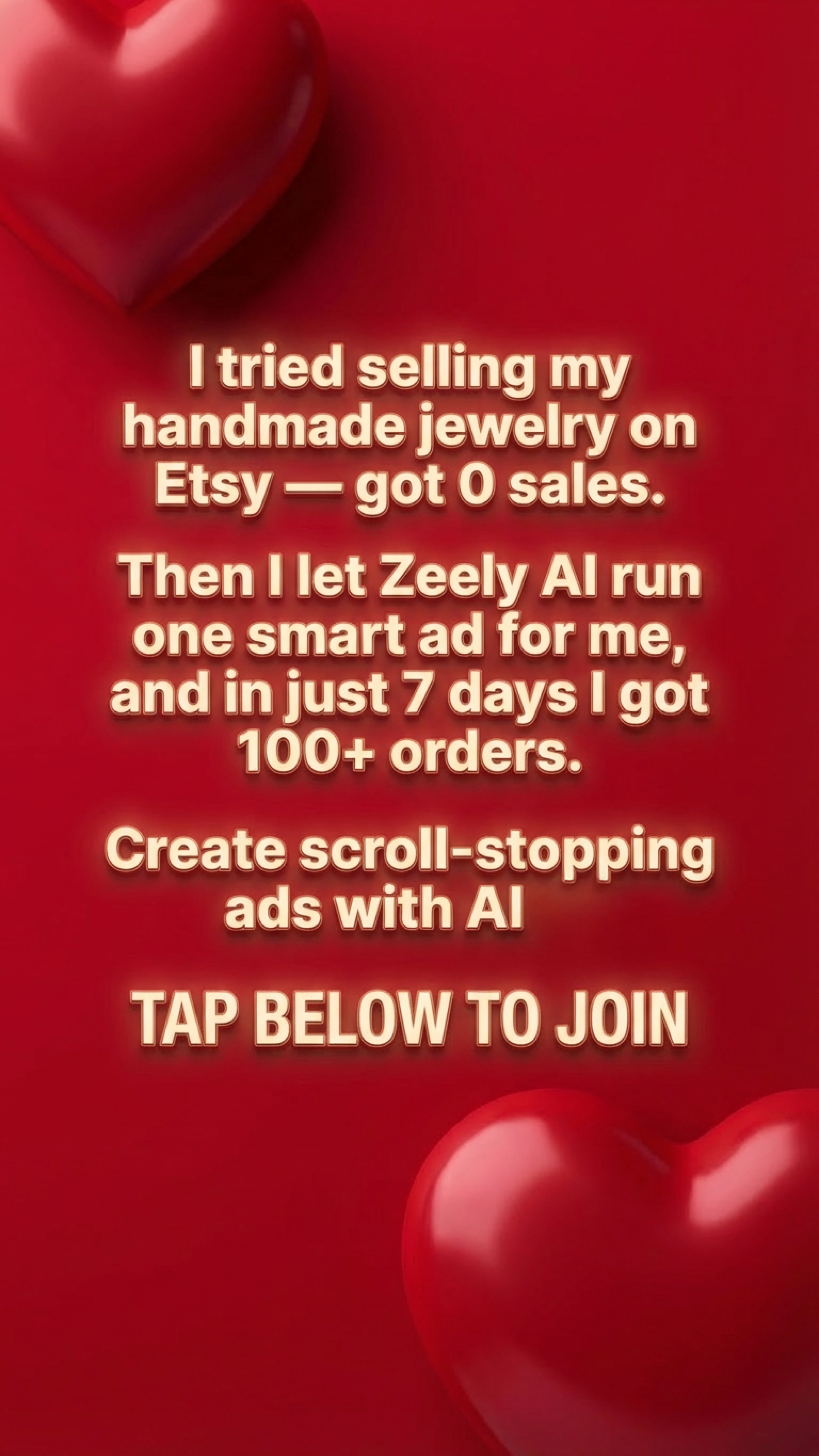Zeely Facebook ad