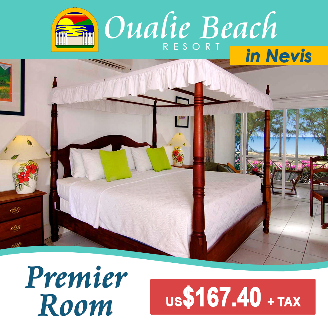 Oualie Beach Resort, Nevis Facebook ad