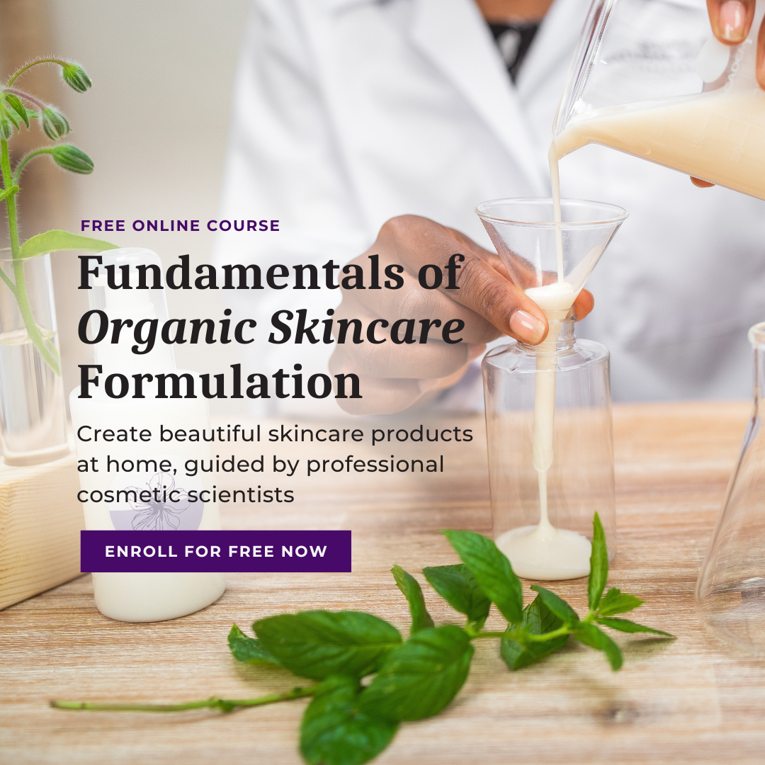 School of Natural Skincare Facebook ad
