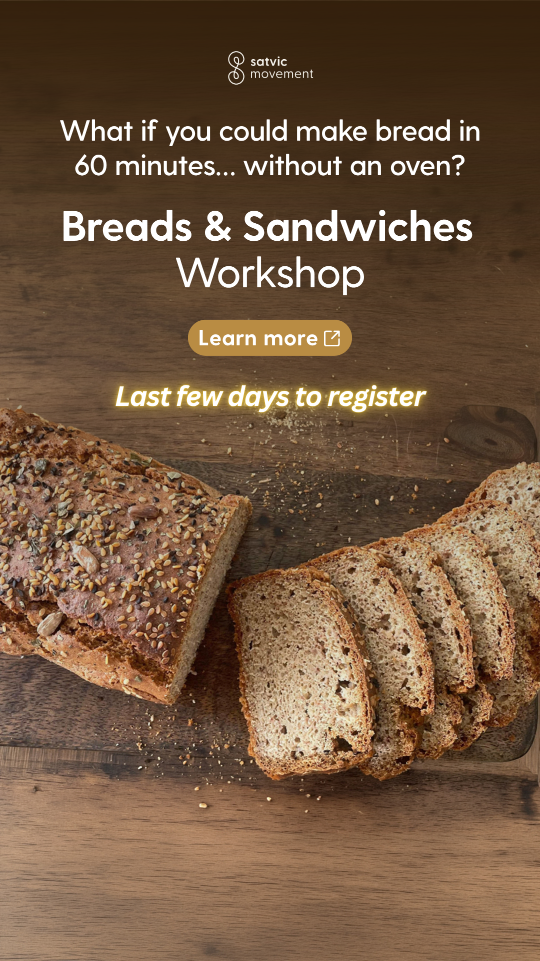 Satvic Movement Facebook ad