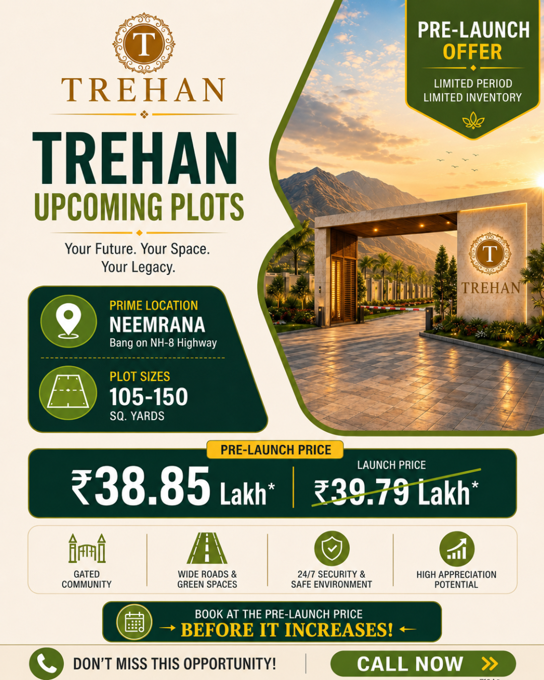 Investment strategy Facebook ad: EOI Open for 15 Days Only