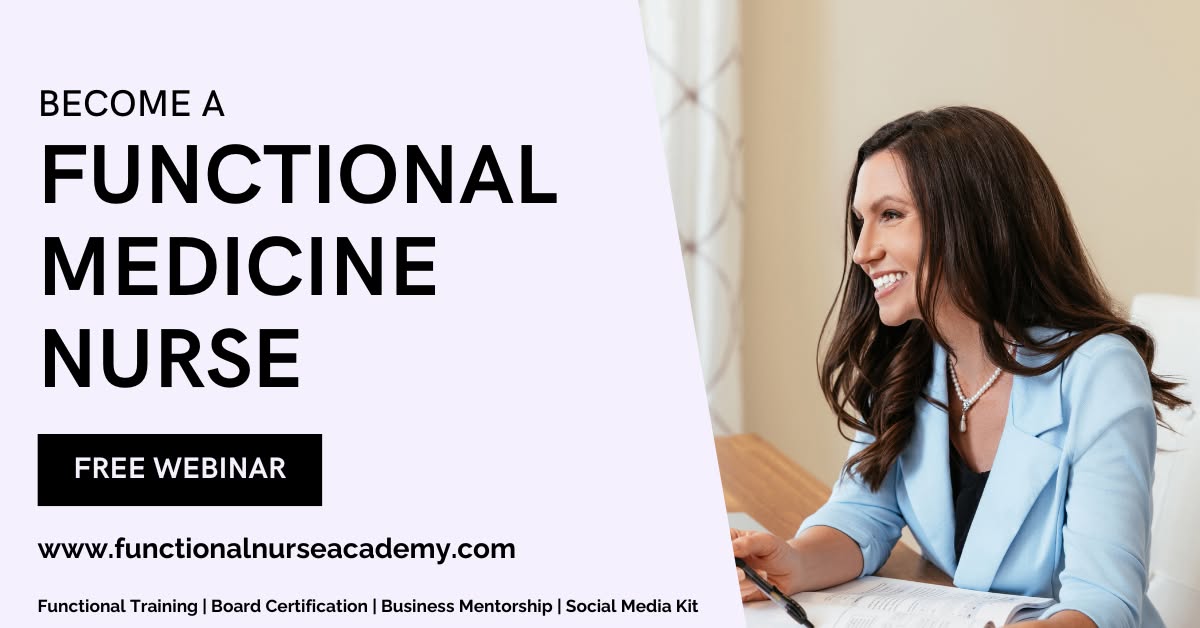 Functional Nurse Academy Facebook ad: Free Webinar!