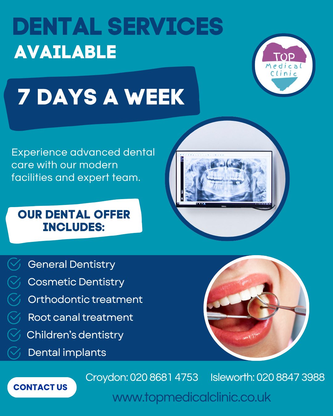 Top Medical Clinic London Facebook ad