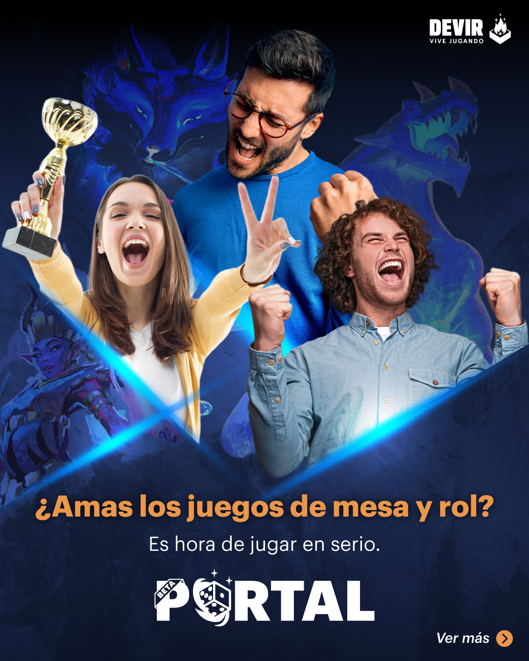 Devir Americas Facebook ad: ¿Alguna vez sentiste que te perdías de los…