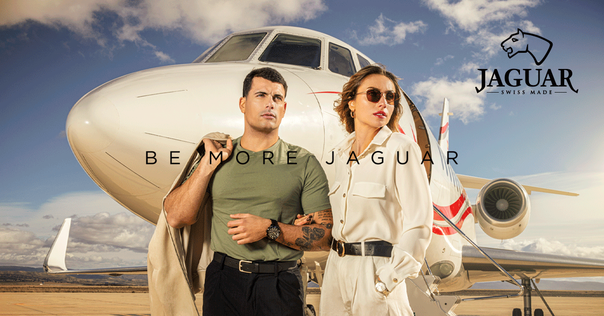 Jaguar Swiss Watches Facebook ad
