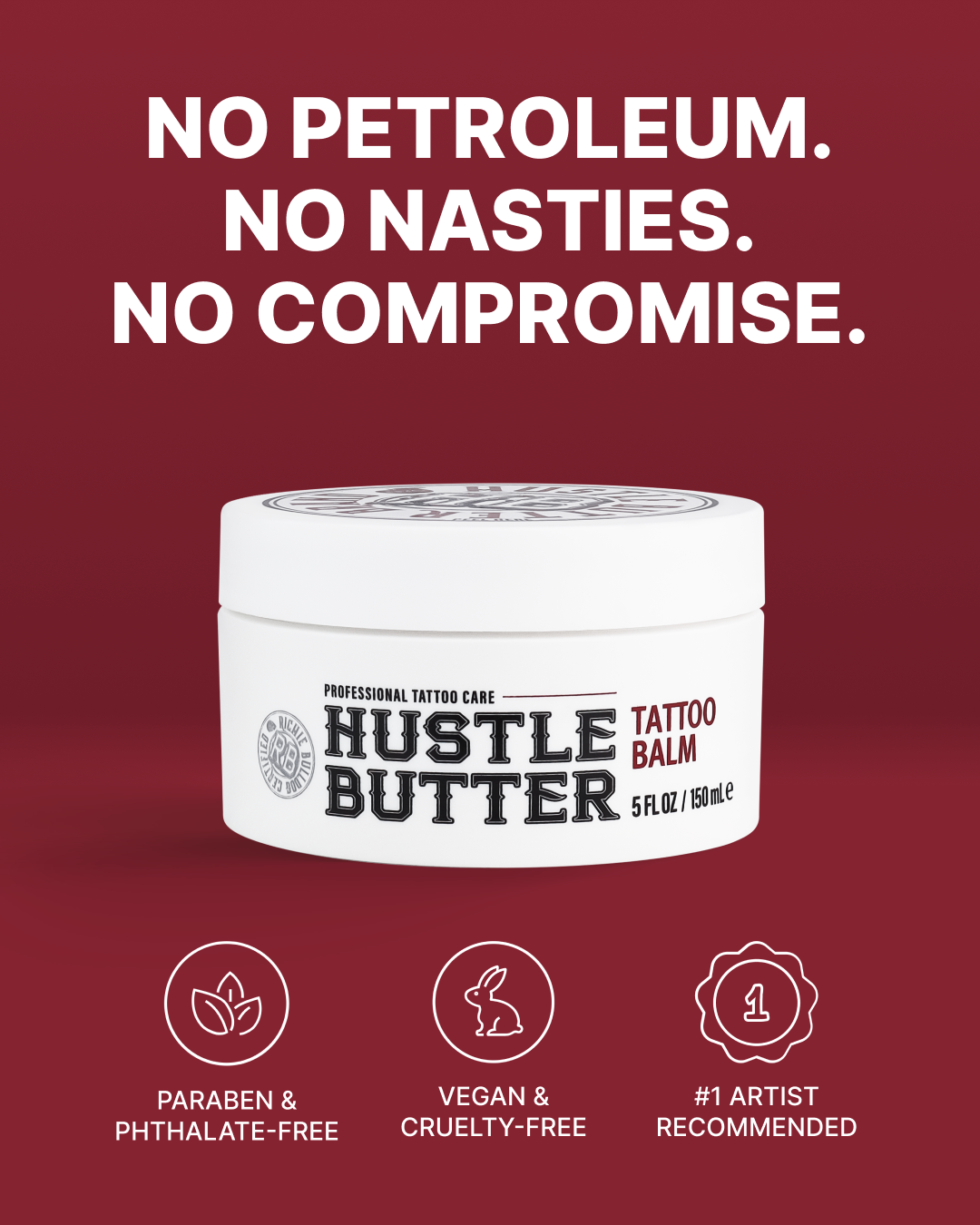 Hustle Butter Deluxe Facebook ad