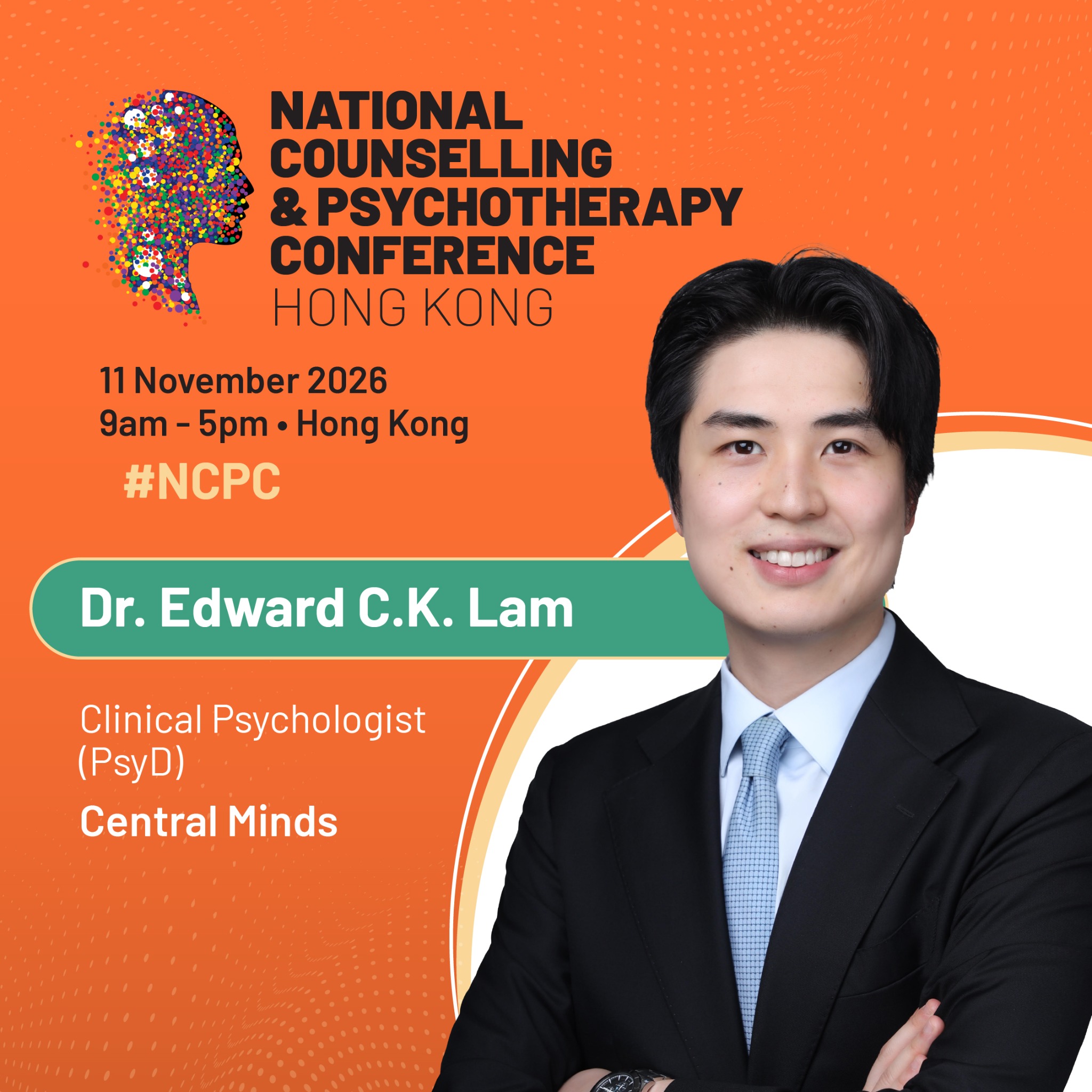 National Counselling & Psychotherapy Conference Series Facebook ad