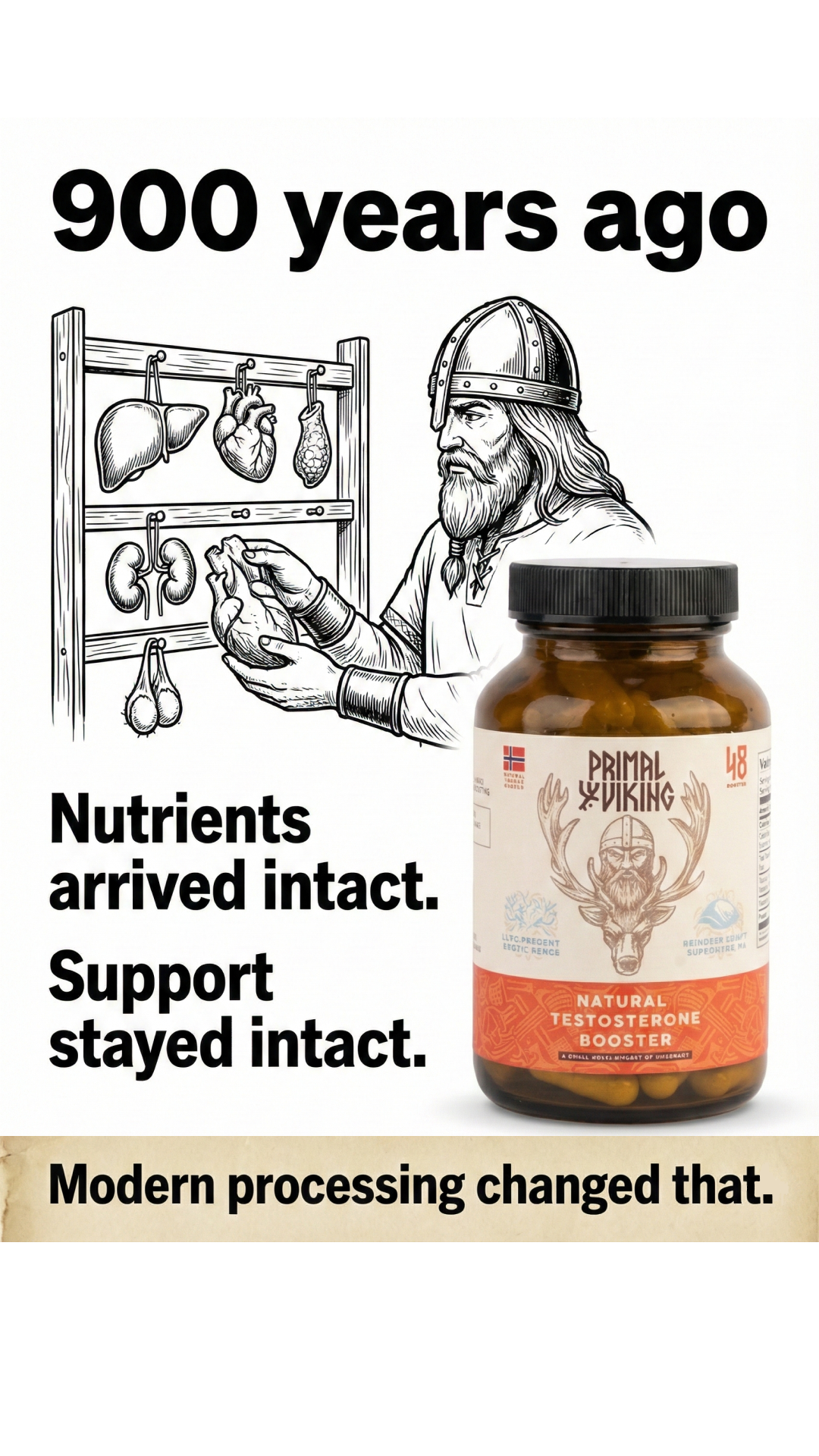 Primal Viking Facebook ad