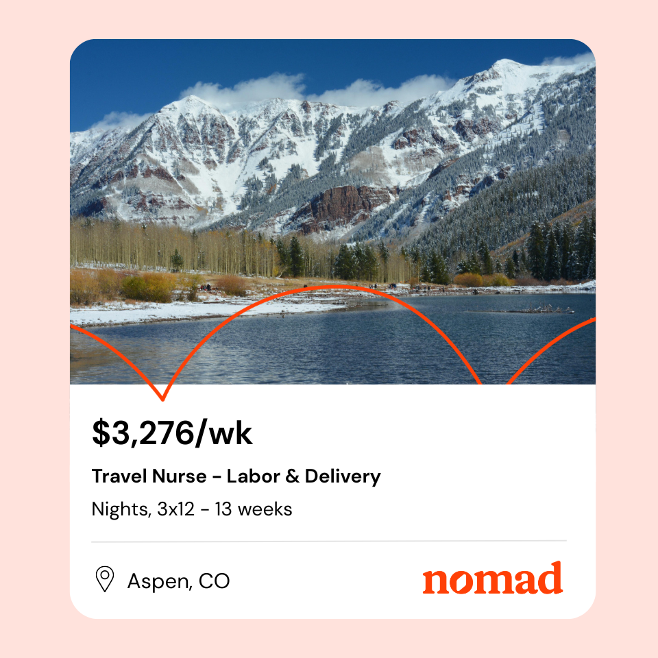 Nomad Health Facebook ad: Sign up to view exact shift rates, stipends…