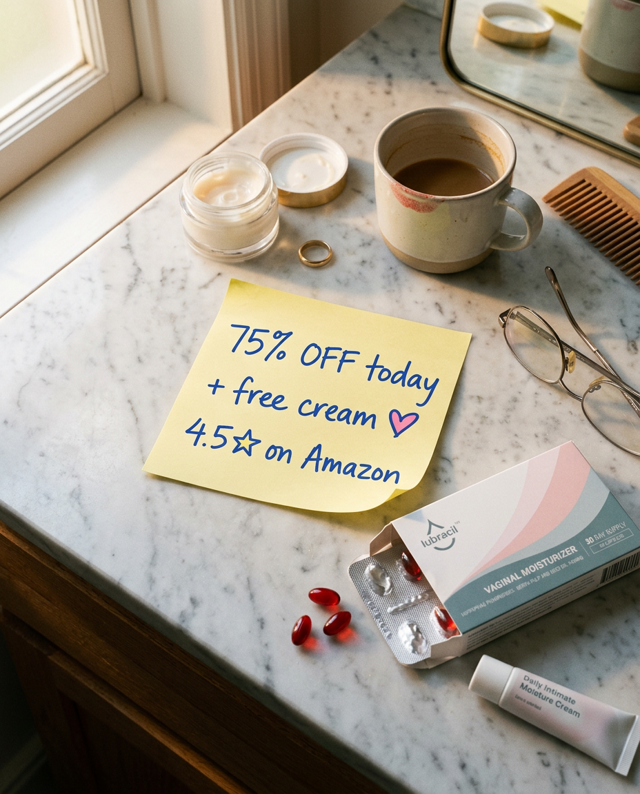 Emily Parker - Menopause Researcher Facebook ad