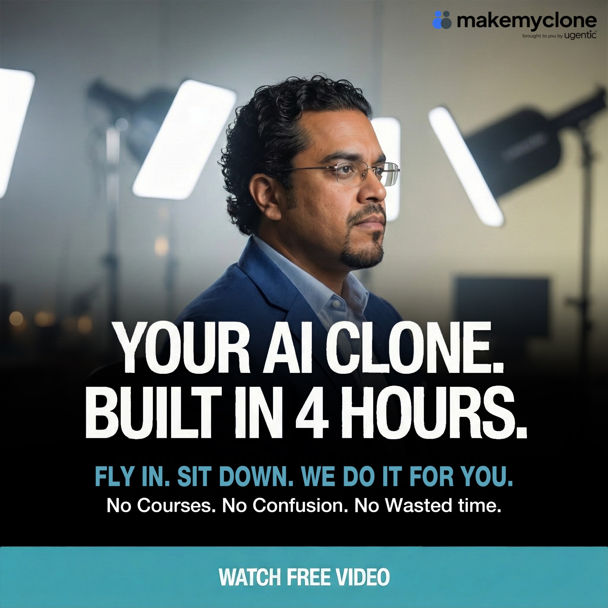 Anik Singal Facebook ad: Fly In, We Clone You: Done in 4 Hours!