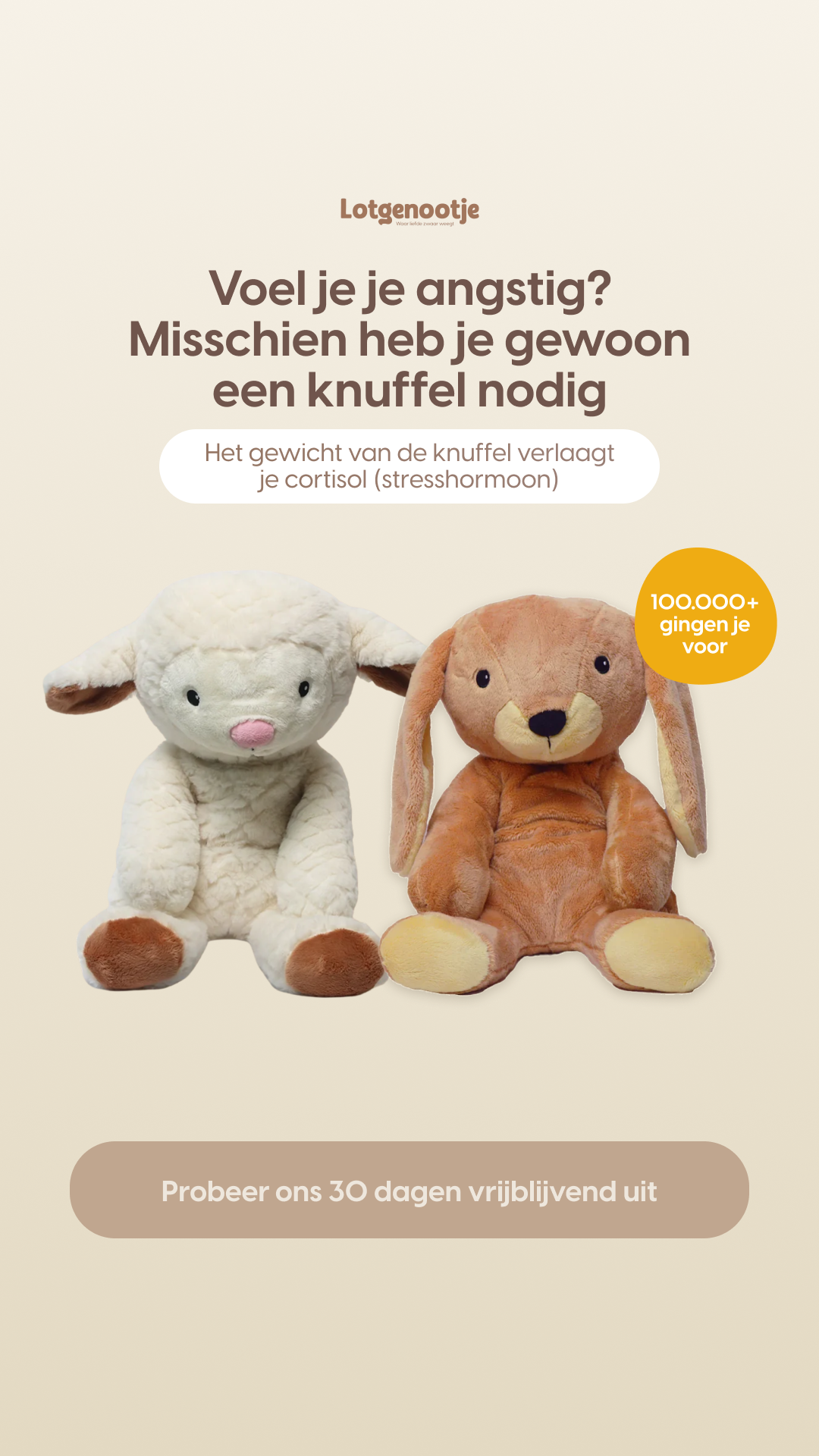 Lotgenootje Facebook ad