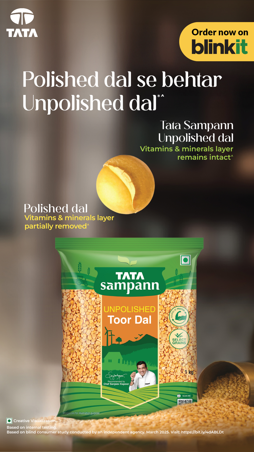 TATA Sampann Facebook ad from Aug 17, 2026