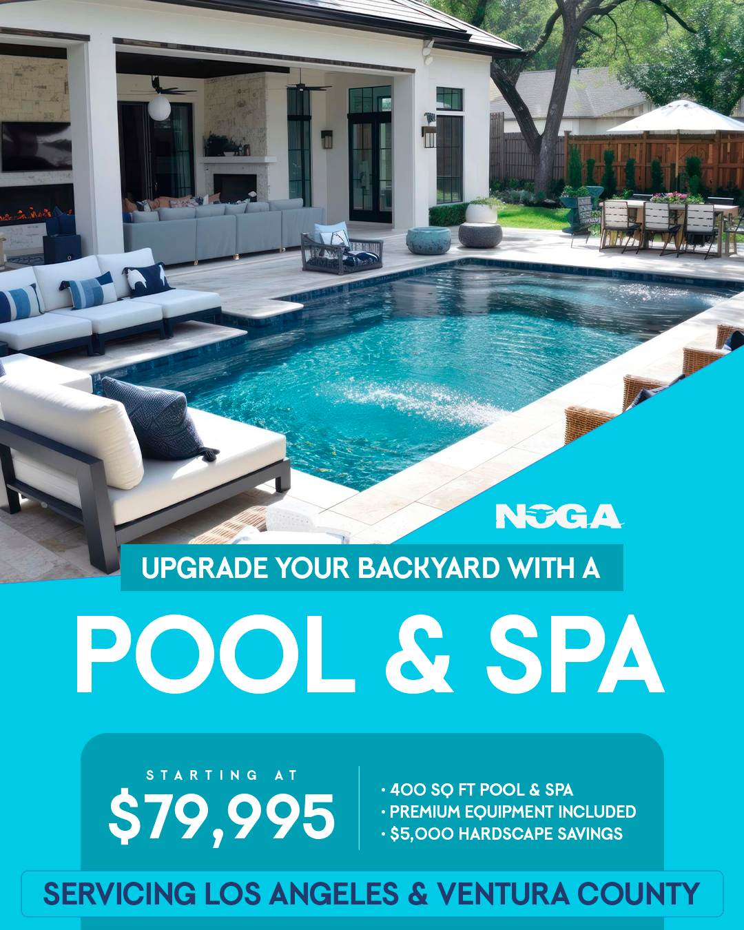Noga Pool and Spa Facebook ad
