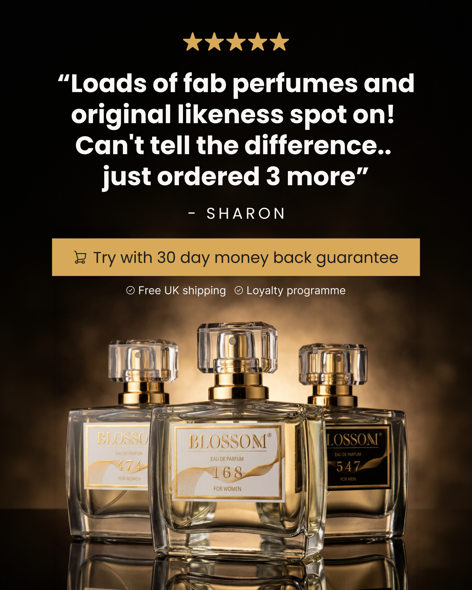 Blossom Perfumery Facebook ad