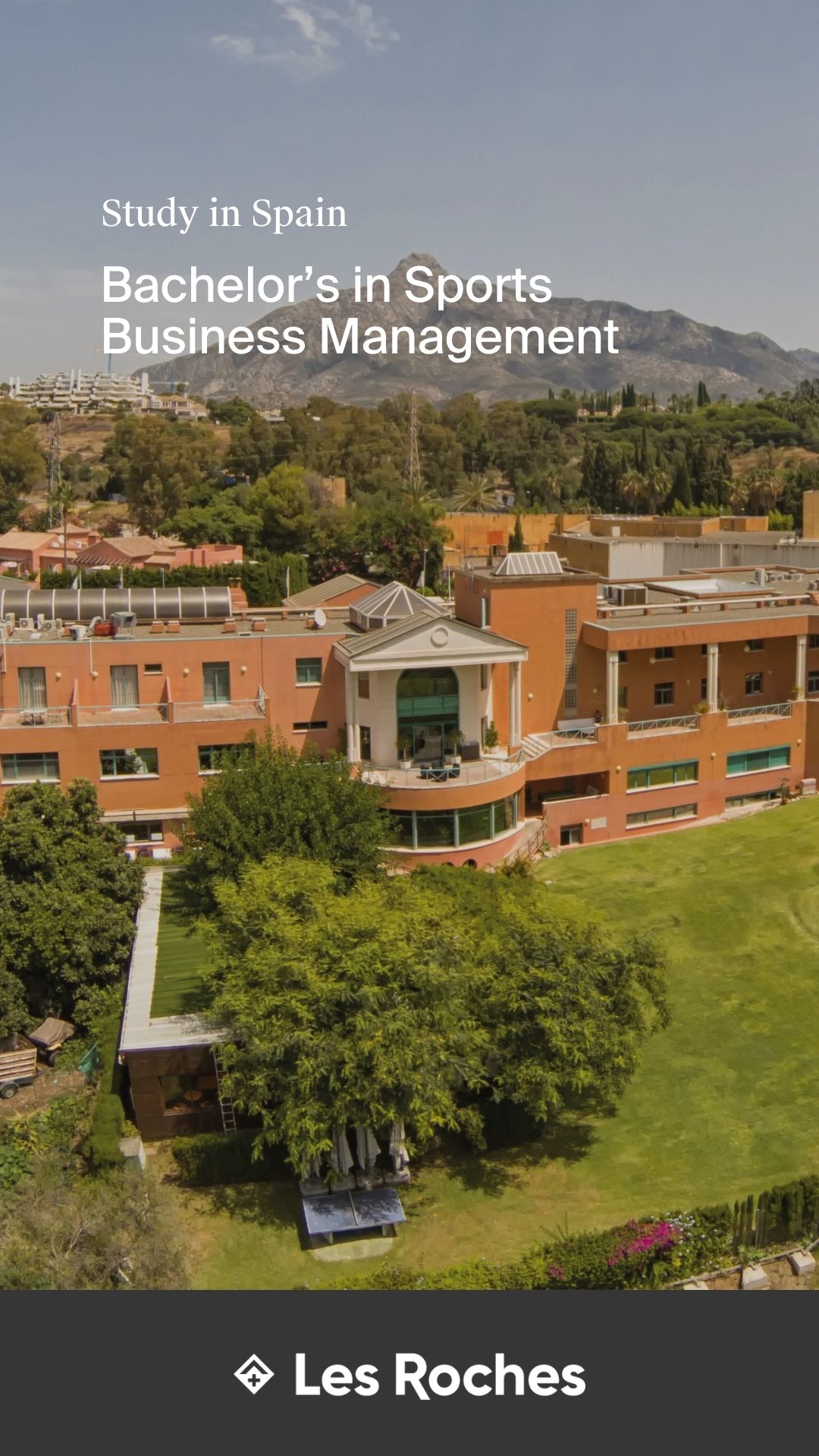 Les Roches Global Hospitality Education - Switzerland Facebook ad from Jul 20, 2026