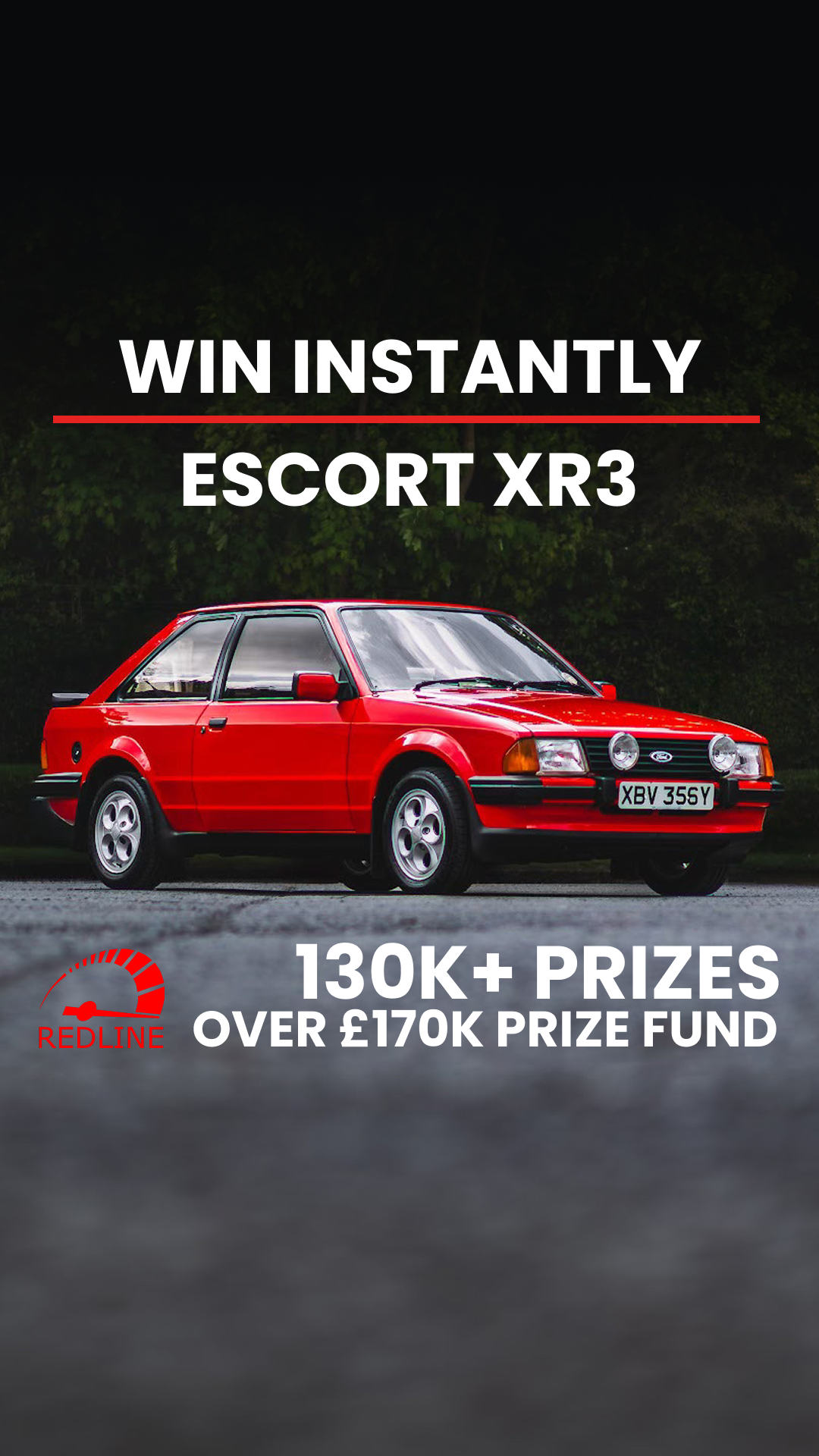 Redline Competitions Facebook ad