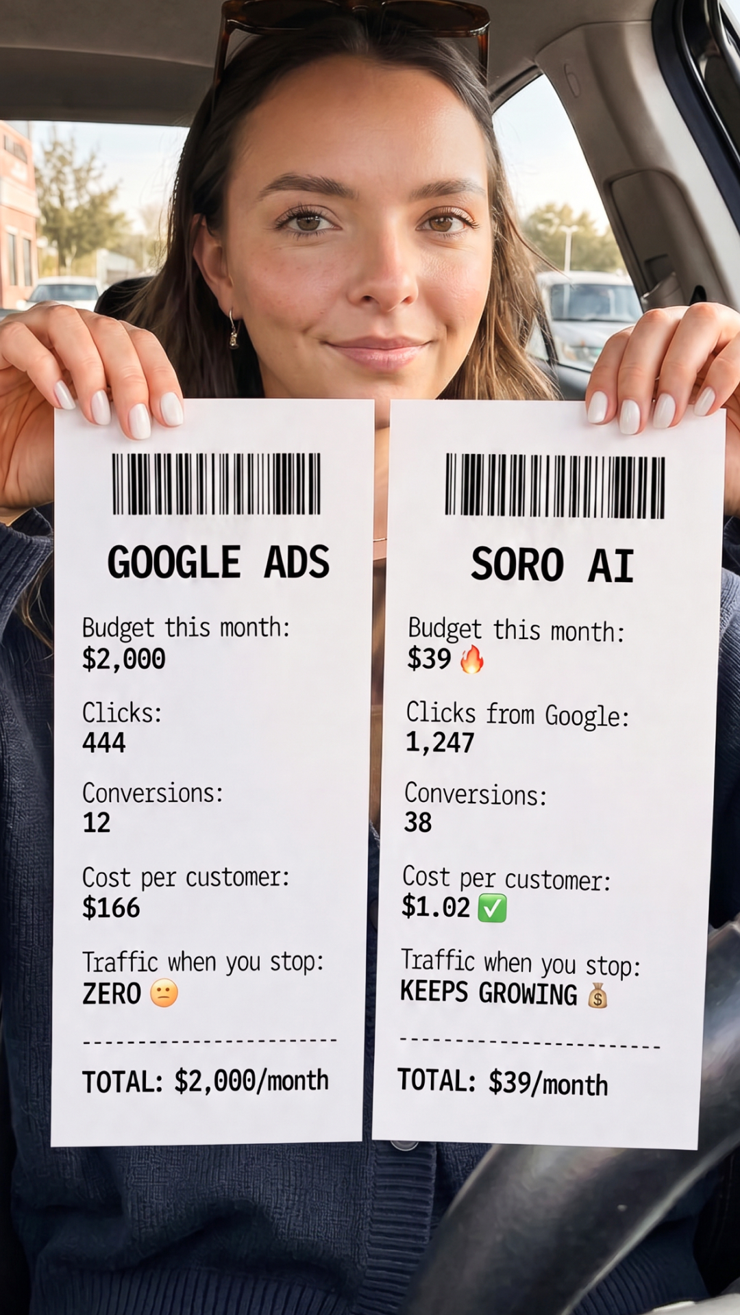 Soro SEO Facebook ad